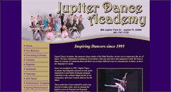 Desktop Screenshot of jupiterdanceacademy.com